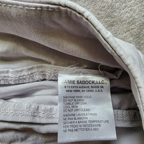 Jamie Sadock Womens Gray Pull On Golf Tennis Stretch Skirt Skort Pockets Sz 6 - Picture 9 of 10